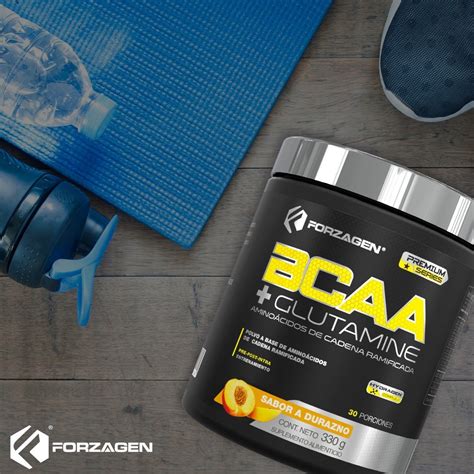 Forzagen Amino Cidos Bcaa Glutamine G Complejo Hydragen Meses