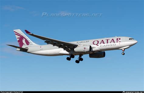 A7 AFJ Qatar Airways Cargo Airbus A330 243F Photo By Richard Toft ID