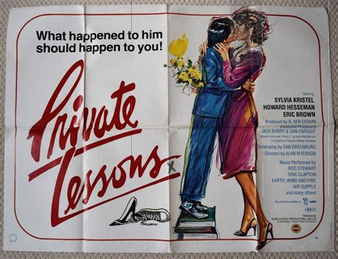 Private Lessons Original UK Quad Poster Sylvia Kristel 81