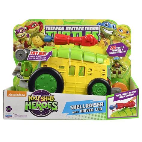 Teenage Mutant Ninja Turtles Pre Cool Half Shell Heroes Shellraiser