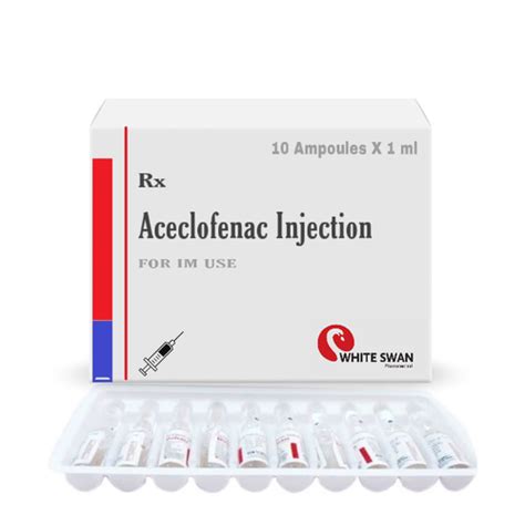 Aceclofenac Injection Suppliermanufacturerexporter India