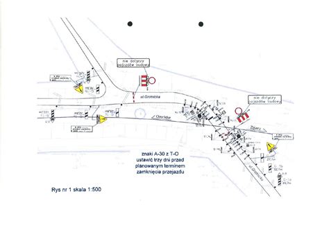 Wprowadzenie Tymczasowej Organizacji Ruchu Na Przeje Dzie Drogowo