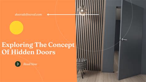 Exploring The Concept And Purpose Of Hidden Doors Doors Delivered