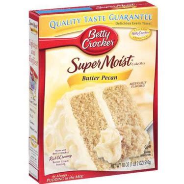 Betty Crocker super moist butter pecan cake mix reviews in Grocery ...