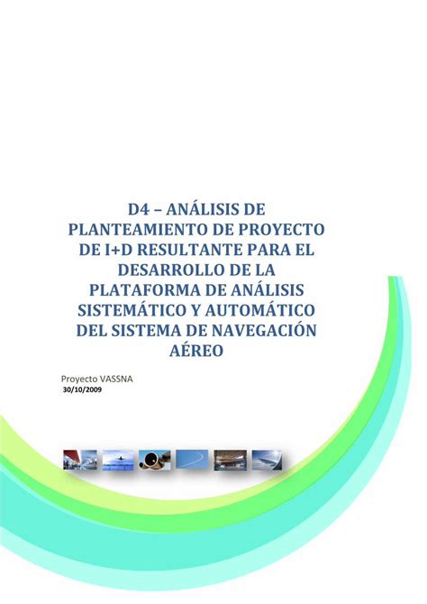 Pdf D An Lisis De Planteamiento De Proyecto De I D Pdf