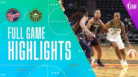 Seattle Storm Vs Indiana Fever Full Game Highlights June 1 2021