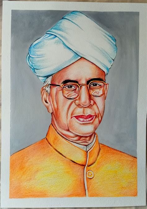 Sarvepalli Radhakrishnan Drawing Step By Step How To Draw Teachers Day Artofit