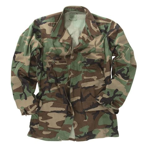 Used Gi Bdu Shirt Woodland Camo Canada Gorilla Surplus