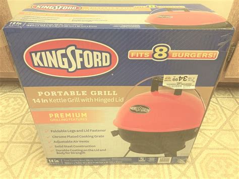 Kingsford Tabletop Charcoal Grill | Rectangle Charcoal Grill