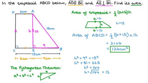 Question Video Applying The Pythagorean Theorem To Solve More Complex