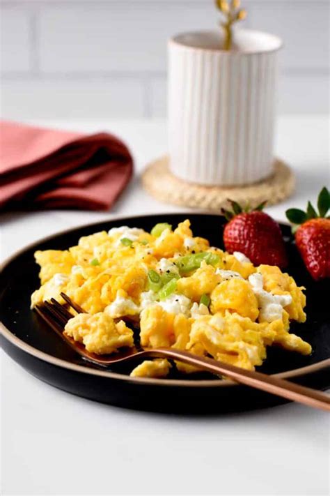 Scrambled Eggs With Cottage Cheese G Protein Sweet As Honey