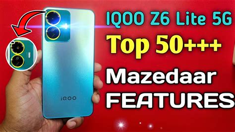 Iqoo Z6 Lite 5G Top 50 Hidden Feauters Iqoo Z6 Lite Mazeedar