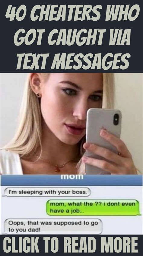 Cheaters Who Got Caught Via Text Messages Artofit