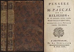 Pens Es De M Pascal Sur La Religion Et Sur Quelques Autres Sujets