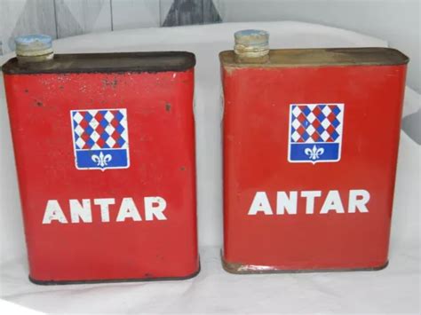 BIDON D HUILE ANCIEN antar motor oil can alte Ölkanne EUR 15 00