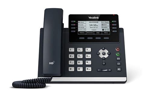 Buy Yealink T43U IP Phone 12 VoIP Accounts 3 7 Inch Graphical Display