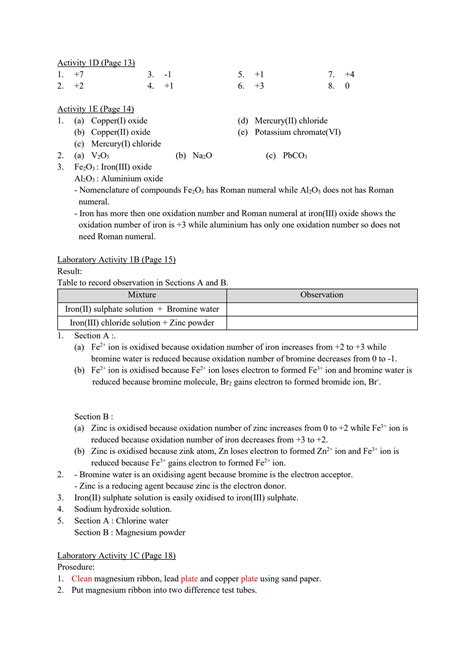 Solution Chemistry Kssm Form Textbook Answer Studypool