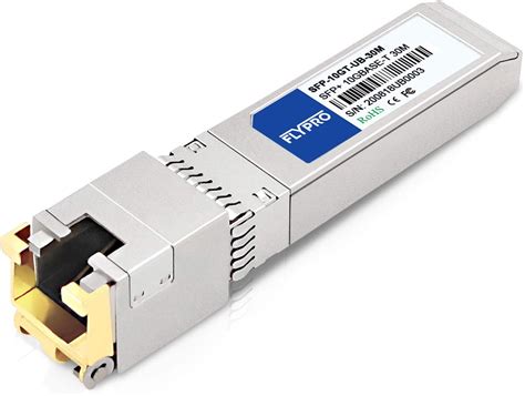 Amazon FLYPROFiber 10GBase T SFP To RJ45 For Ubiquiti Unifi UF