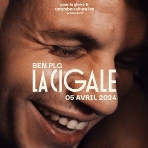 Ben Plg En Concert La Cigale En Avril Billets Places