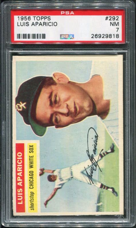 Topps Luis Aparicio Rc Psa Hof All Star Cards Inc