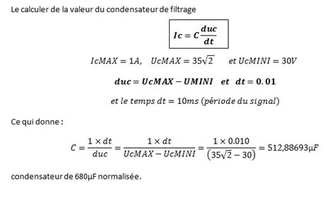 Mise à jour 58 imagen formule condensateur tension fr thptnganamst