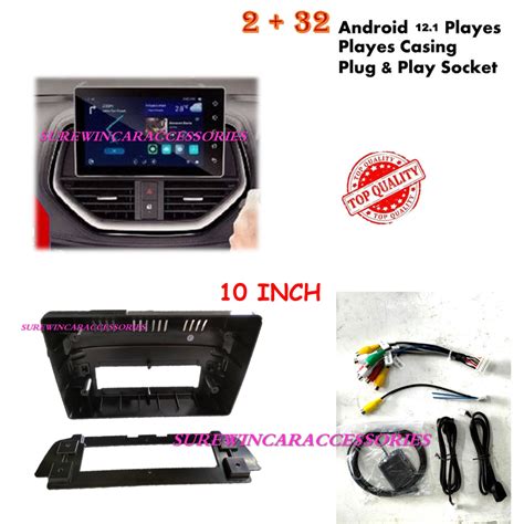 Proton Persona Iriz Android Player Inch Plug N Play