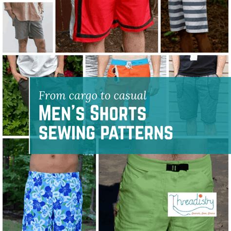 Men S Shorts Sewing Patterns Sewing For Men