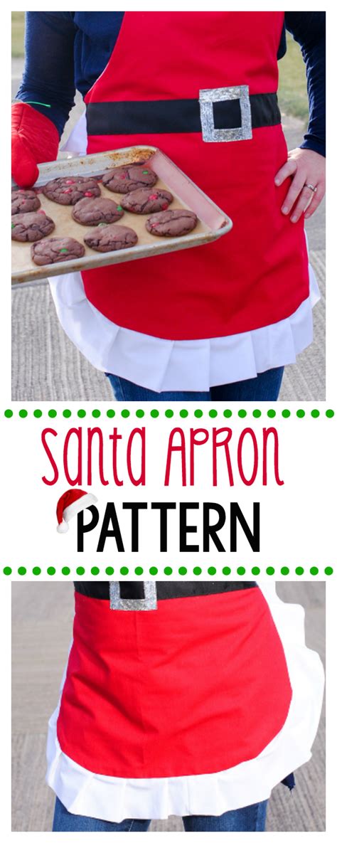 Christmas Apron Pattern | Aprons patterns, Sewing patterns for kids ...