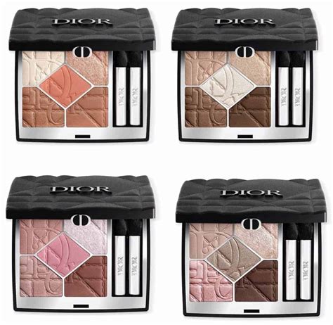 DIOR Nude Lady Dior Leather Eyeshadow Palette Eleganza Couture In 4 Nuance Nude Nuvole Di