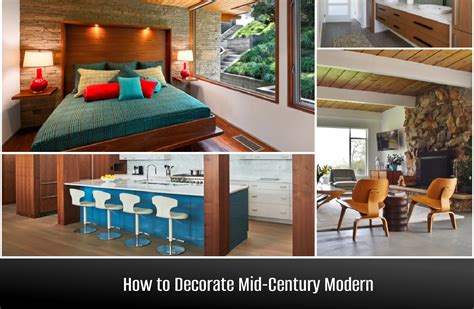 Mid Century Modern Interior Design Characteristics And Ideas