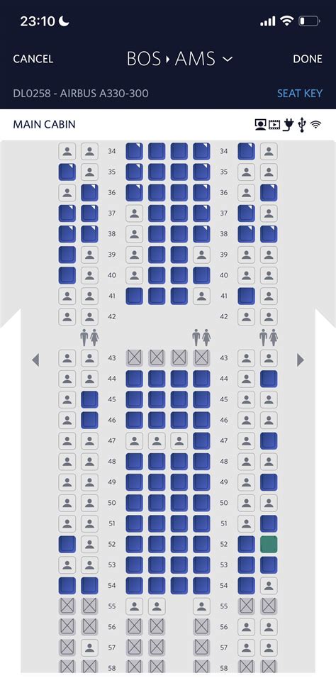 Airbus A350 900 Seat Maps Specs Amenities Delta Air Lines 56 Off