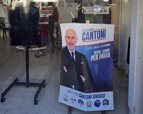 Elezioni Comunali A Pavia Inaugurato Il Cantoni Point Il Ticino