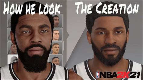 Kyrie Irving Face Creation In Nba K Current Gen Youtube