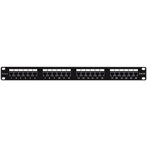 24 Port Cat 6A 1U Unshielded Modular Patch Panel Price In Bangladesh