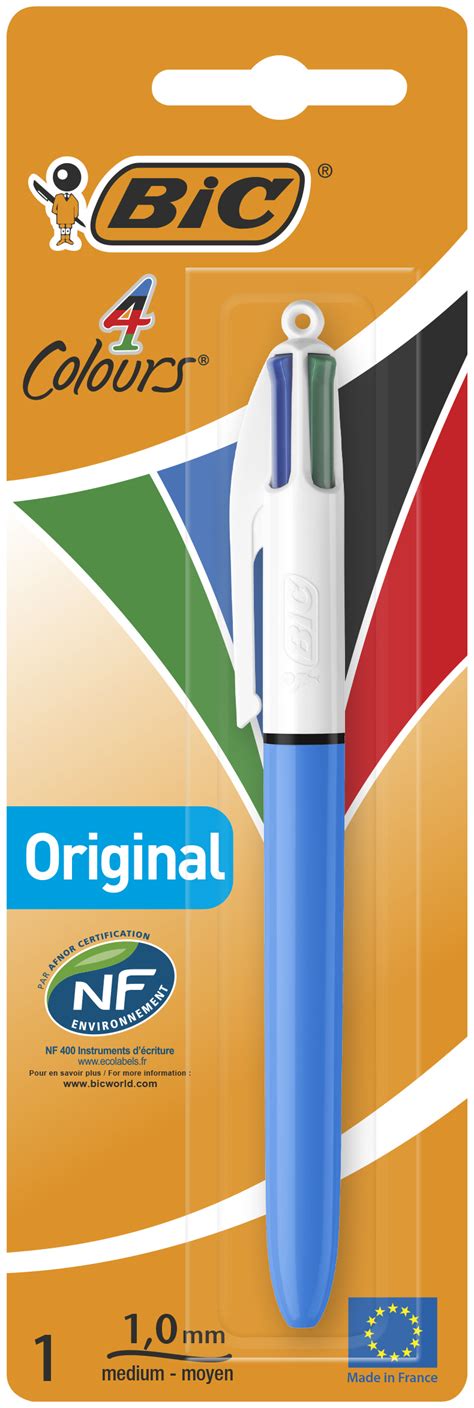 BIC 4 COLOUR PEN - Colman Wholesale