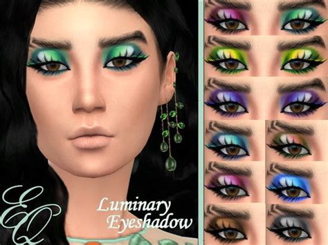 EvilQuinzel S Luminary Eyeshadow In 2024 Makeup Cc Sims 4 Cc Makeup