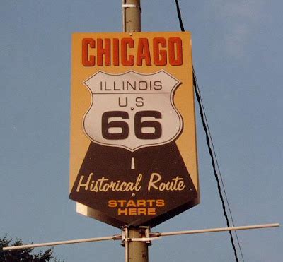 blogtrotter66: Description: Historic Route 66 - Starting point in Chicago