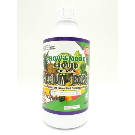 Grow More Liquid Chelate Calcium Boron Liter Shopee Philippines