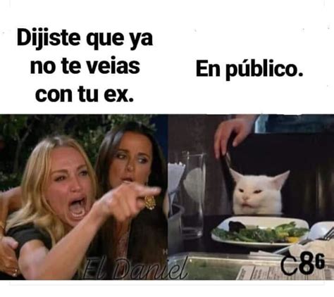 Historia Y Origen Del Meme Del Gato En La Mesa Y La Mujer Gritando