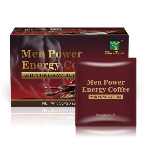 Men Power Energy Coffee Cafe Homme Sante Plus