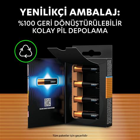 Duracell Optimum 6lı AAA Alkalin İnce Kalem Pil Bauhaus