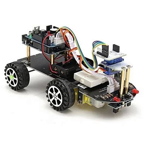 Digitek Solutions Bluetooth Controlled Robotic Car Kit, for Project ...