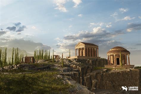 Roman Temple Ruins | 3D Historic | Unity Asset Store