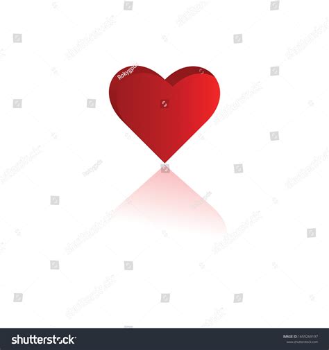 Red Heart Logo Icon Vector Heart Stock Vector (Royalty Free) 1659269197 ...