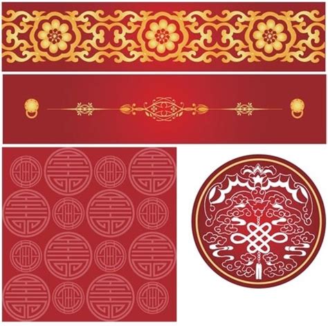 Chinese style pattern vector Free vector in Encapsulated PostScript eps ...