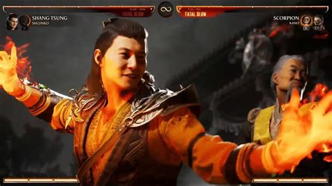 Shang Tsung Fatal Blow Reveal Mk Gameplay Youtube