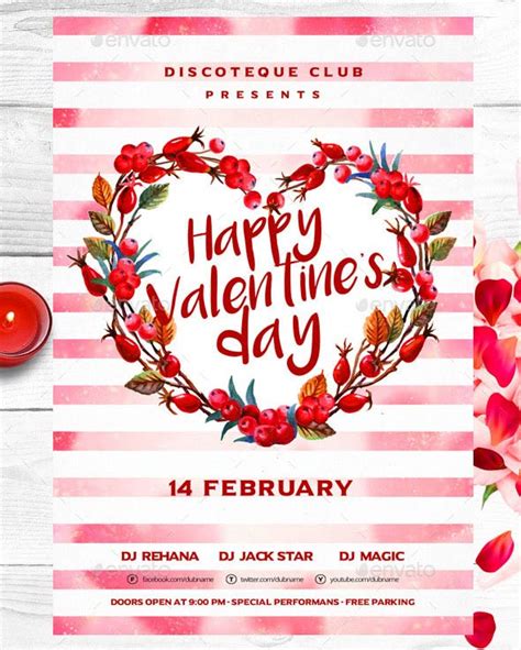 17 Best Valentines Day Flyers And Cards Templates 2020