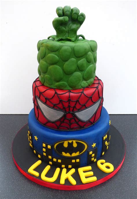 Marvel Super Heroes Birthday Cake Susie S Cakes