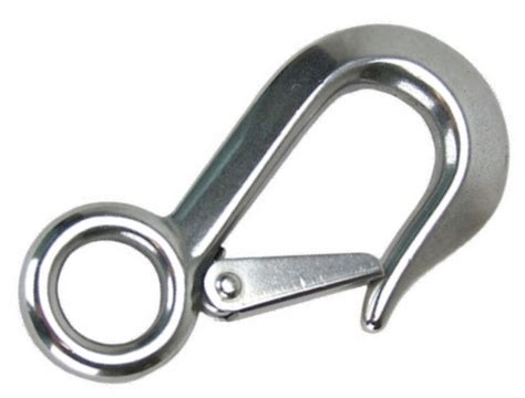 cargo hook safety catch  mm stainless central