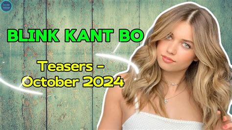 Blink Kant Bo Teasers October 2024 Whats Next On The Turkish Series